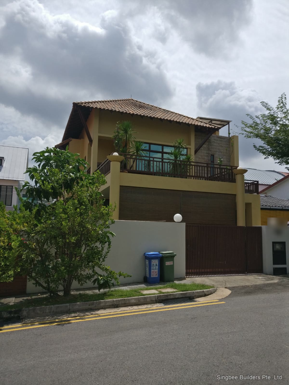 Completed detached landed home project in Singapore